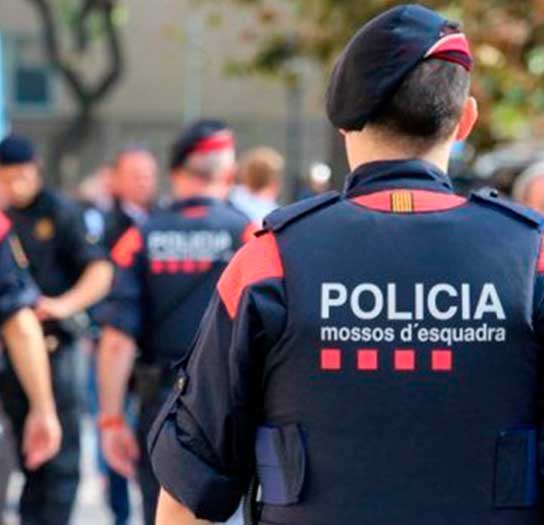 Simulacro Mossos d'Esquadra
